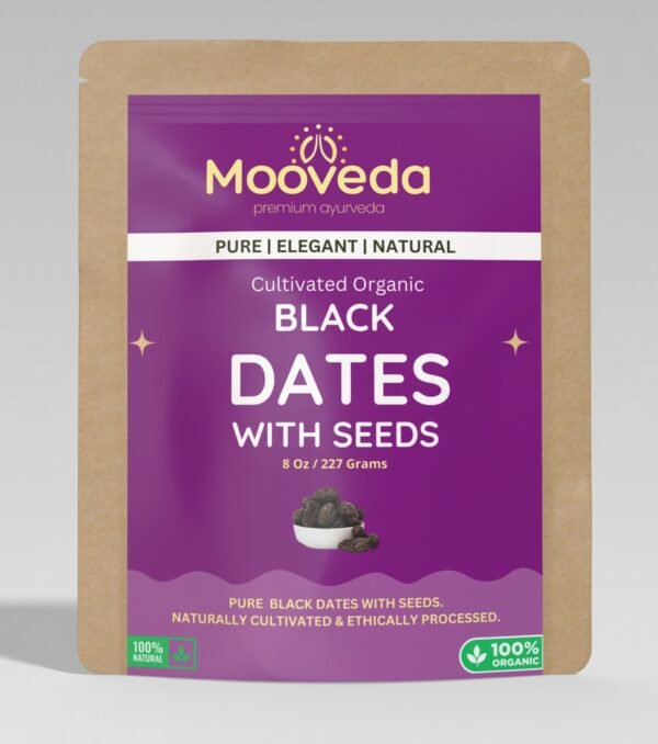 MOOVEDA BLACK DATES WITH SEEDS